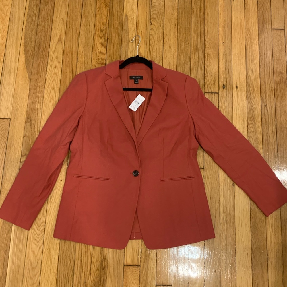 Ann Taylor Linen Blazer NWT